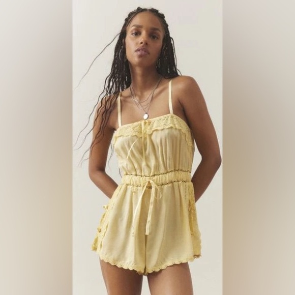 Urban Outfitters Other - Urban Outfitters yellow romper